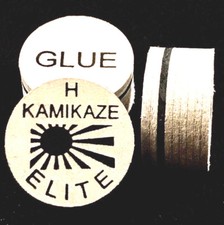 NEW....Kamikaze ELITE Layered Cue Tips 14 MM  HARD  2 Tips  Fast Shipping.