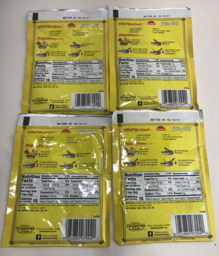 4- SunBird Stir-Fry .74 oz packet Seasoning Mix BBD 03/12/21 FREE SHIPPING - Picture 2 of 3