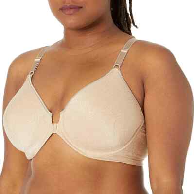 Bali Comfort Revolution Tailored Front-Close Shaping Underwire Bra 3P66 B40