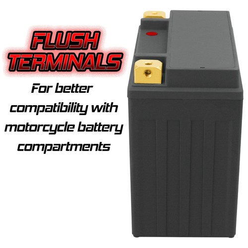 Banshee YTX14-BS Lifepo4 Battery for Kawasaki W650 12V 380CA - Picture 8 of 9