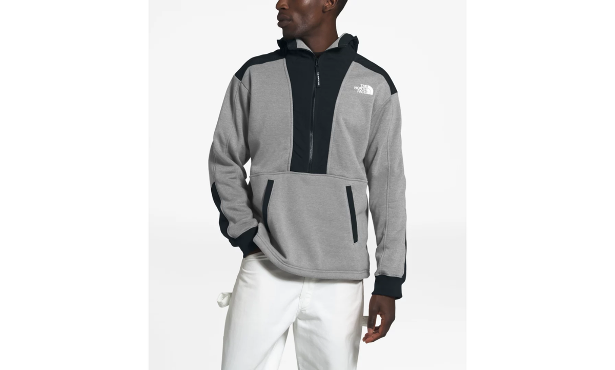 The North Face Mens Graphic Pullover Hoodie Hoody Grey Heather