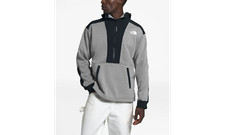 Image of The North Face Mens Graphic Pullover Hoodie Hoody Grey Heather - Medium