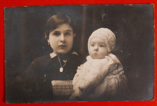 Postcard Woman And Girl Lace Dresses Fam. Noble Finzi 1910 C. ( C 65 )