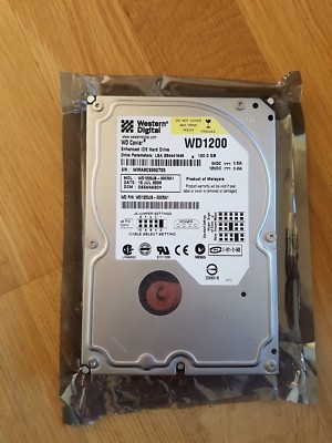 Western Digital 120GB, 7200RPM, IDE - WD1200JB-00CRA1