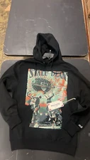 Stall&Dean Oversized Print Rebound Hoodie Medium 