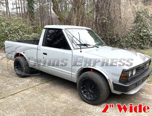 New Primed Steel Fender Set For 1980-1986 Nissan 720 Pickup - Front Left & Right Pair
