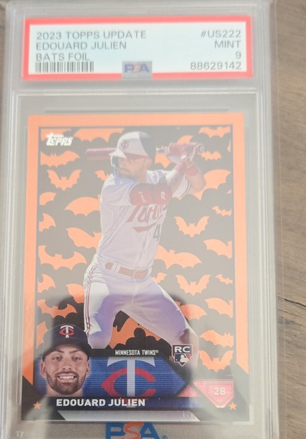 2023 Topps Update Series - Edouard Julien #US222 Bats Foil /1 (RC) 1/1