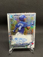 2021 Bowman Chrome - Prospect Autographs Rikelvin De Castro #CPA-RDCA Speckle...