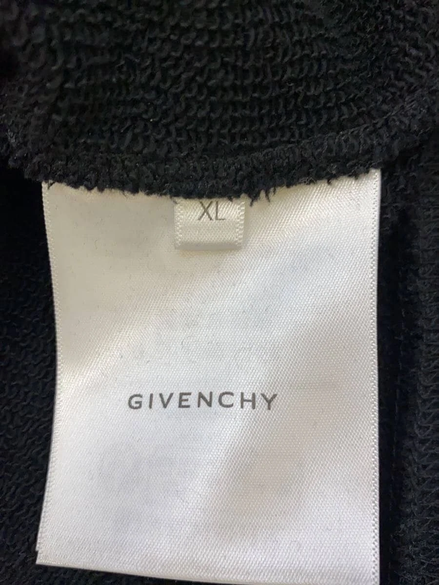 GIVENCHY Felpa con Cappuccio XL Cotone Nero BMJ0HC3YAC Usata