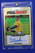 2023 Leaf Full Count GOLD 1/1 LUIS MORALES Autograph Rookie Card ONE OF ONE RC