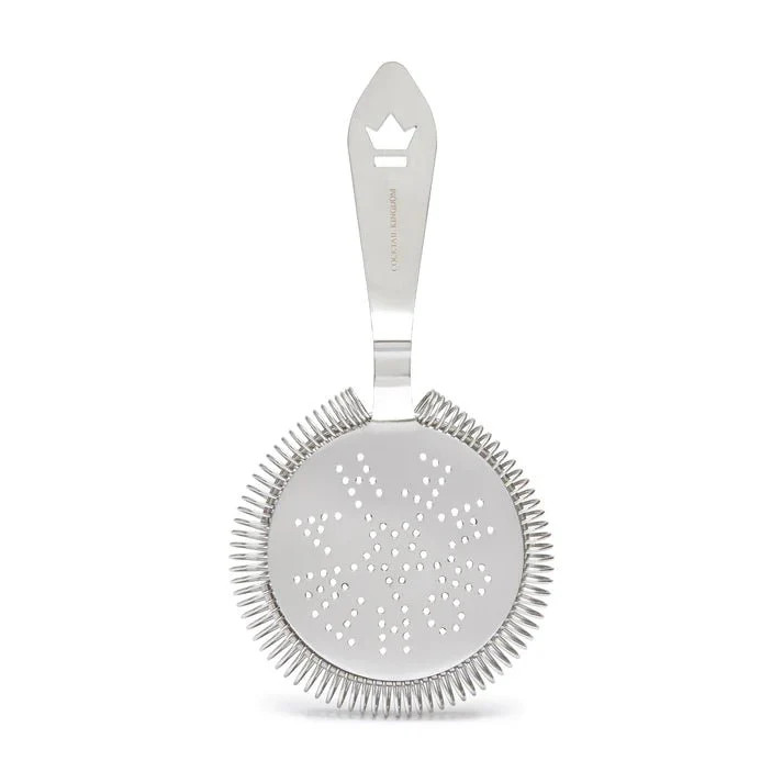 Strainer grand modèle passoire cocktail inox style antique pour verre à mélange