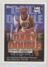 1999-00 NBA Tipoff Daily Double Sweepstakes Entry Stephon Marbury (12/19-25) 0b3