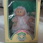 Cabbage Patch Kids Preemie 14in Girl Doll Blue Eyes In Box Papers 1985 3870