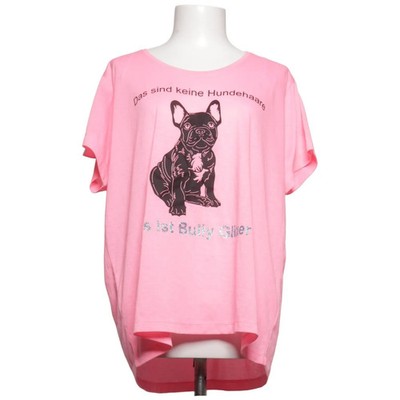 Basics, T-shirt, Größe: 2XL, Pink, Polyester, Print, Damen #G96