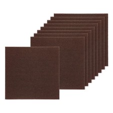 30pcs Carpet Tiles 12" x 12" Peel and Stick Floor Tile for Bedroom, Brown