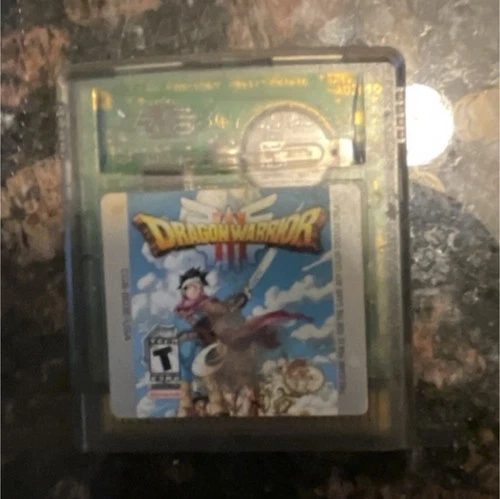 Nintendo Dragon Warrior III Game Boy Color T-Teen Cartridge
