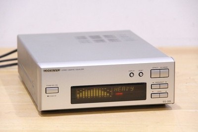 Onkyo EQ-205 7-Band Graphic Equalizer mit Spektrumanalysator getestet Japan