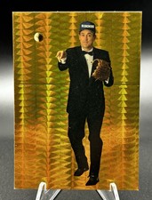 1993 Bleachers Nolan Ryan Promo Premiere Edition  Gold Holographic Prism*