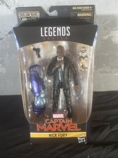 Marvel Legends Capt Marvel Nick Fury Action Figure Kree Sentry BAF Wave Hasbro