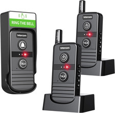 Doorbell Wireless, Intercoms Wireless for Home 4900Ft Long Range Wireless Interc