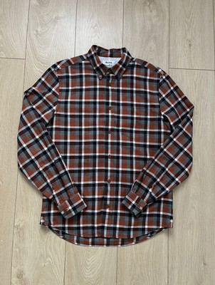 Acne Studios ISHERWOOD TAR Longsleeve Button Shirt - Size M
