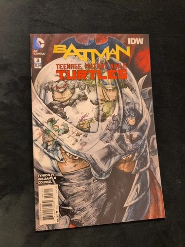 BATMAN TEENAGE MUTANT NINJA TURTLES #3 FREDDIE WILLIAMS VARIANT 1