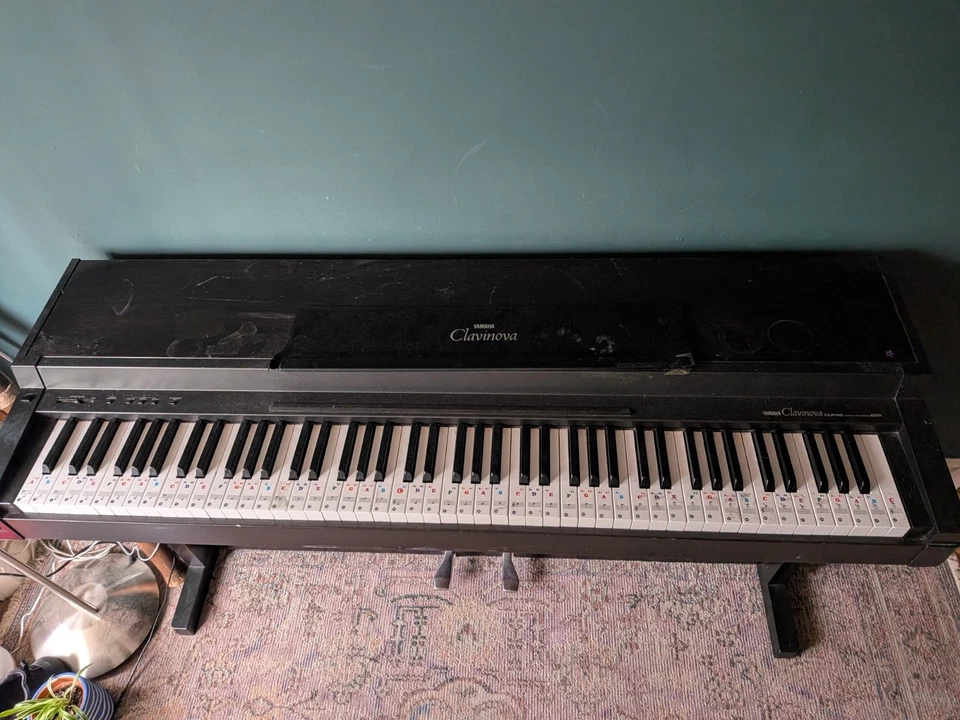 Yamaha Clavinova CLP-100 MPN CLP-100 88-Key Digital Home Piano, Black, photo 3 of 3
