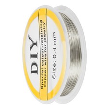 1pcs 0.4mm Craft Wire Beading Copper Wire for Jewelry Making Supply Silver