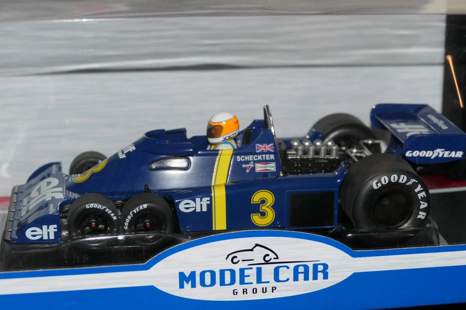 Tyrrell Ford P34 / Jody Scheckter / Model Car Group - MCG 1:18 - Bild 3 von 4