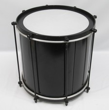Contemporanea 12" x 30 cm Samba Drum 8 razze Repique Repenique Timbal - Nero