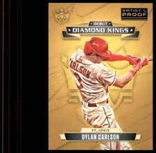 2021 Diamond Kings Debut Diamond Kings Artist Proof Blue Dylan Carlson #26
