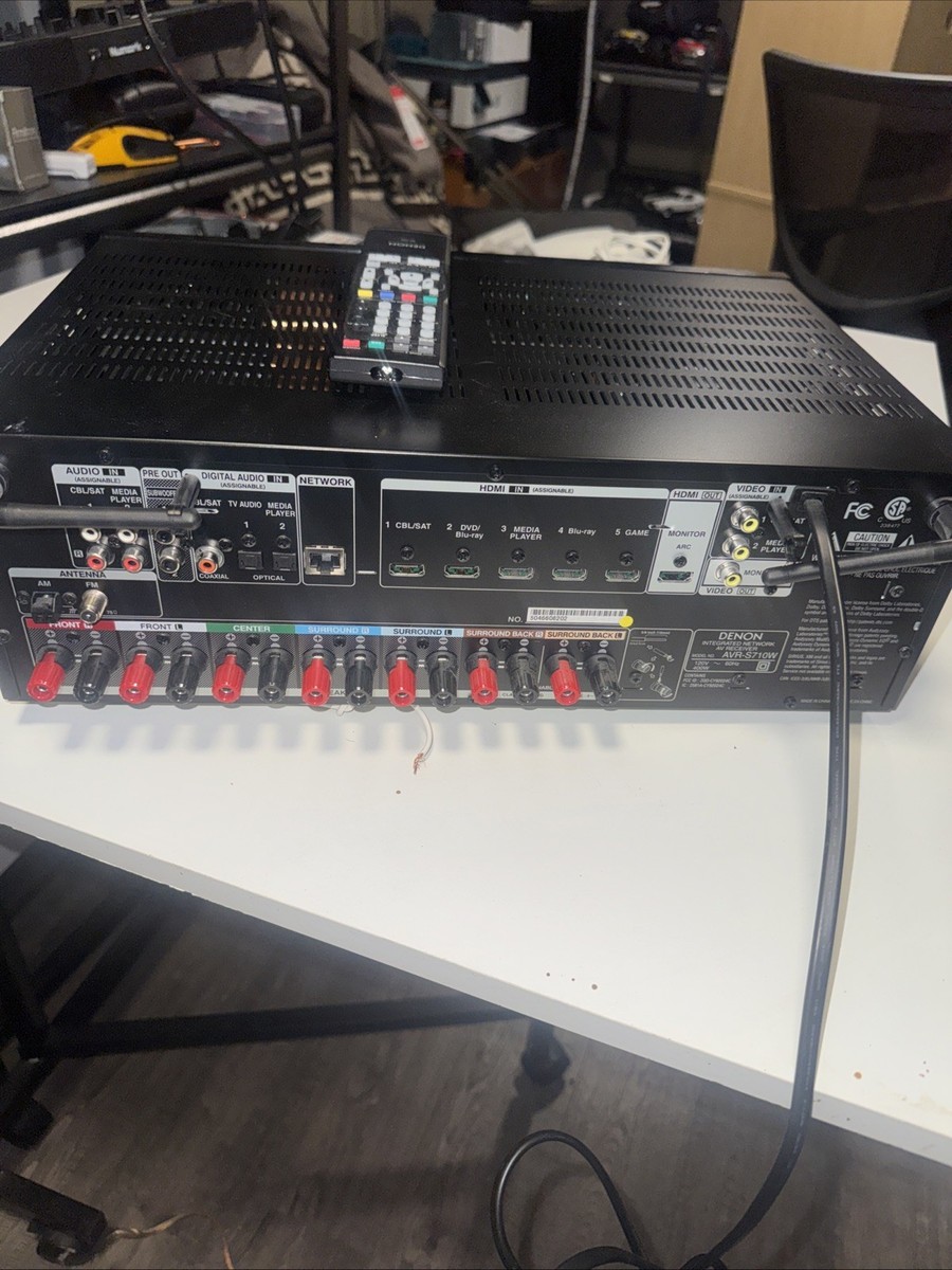 DENON AVアンプ　AVR-X2500H 中古 アバックWEB-SHOP / 【中古】DENON AVR-X2500H【コード21-05413】AVアンプ