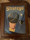 Stratego Classic Game Vintage Collection Wooden Book Box Milton Bradley Complete