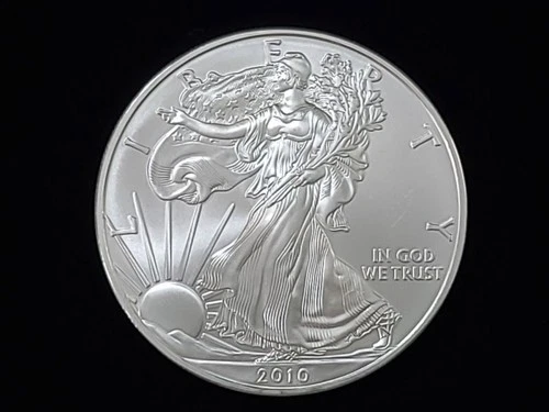 2010 American Eagle $1 1 oz Fine Silver Brilliant Uncirculated #11 NICE!