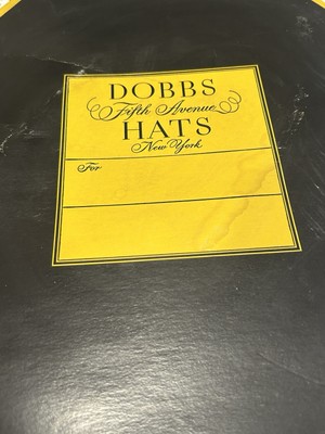 vintage dobbs fifth avenue Fedora In Box New York Hat 7 1/4 50s