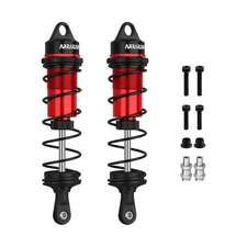 2 PCS 110mm RC Car Front Shocks for 1/8 Arrma Typhon 6S Redcat ZD Racing