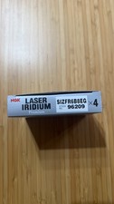 Image of 4x GENUINE NGK LASER IRIDIUM PREMIUM SPARK PLUGS SIZFR6B8EG 96209 
