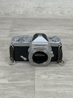 Nikon Nikomat Nikkormat EL 35mm SLR Film Camera Body - Silver | eBay