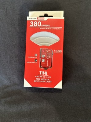 Supreme Nitecore TINI Keychain 380 Lumens Light FW19 Red