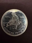 1984 Engelhard American Prospector - 1 oz .999 Fine Silver Round