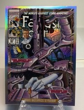 Marvel Masterpieces '92 Platinum - Rainbow - Mr. Fantastic - 59-V Cover Variant