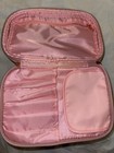 Sophia Joy Pink Floral Makeup Bag – Double Zip Travel Case Cosmetic Organizer — photo 4
