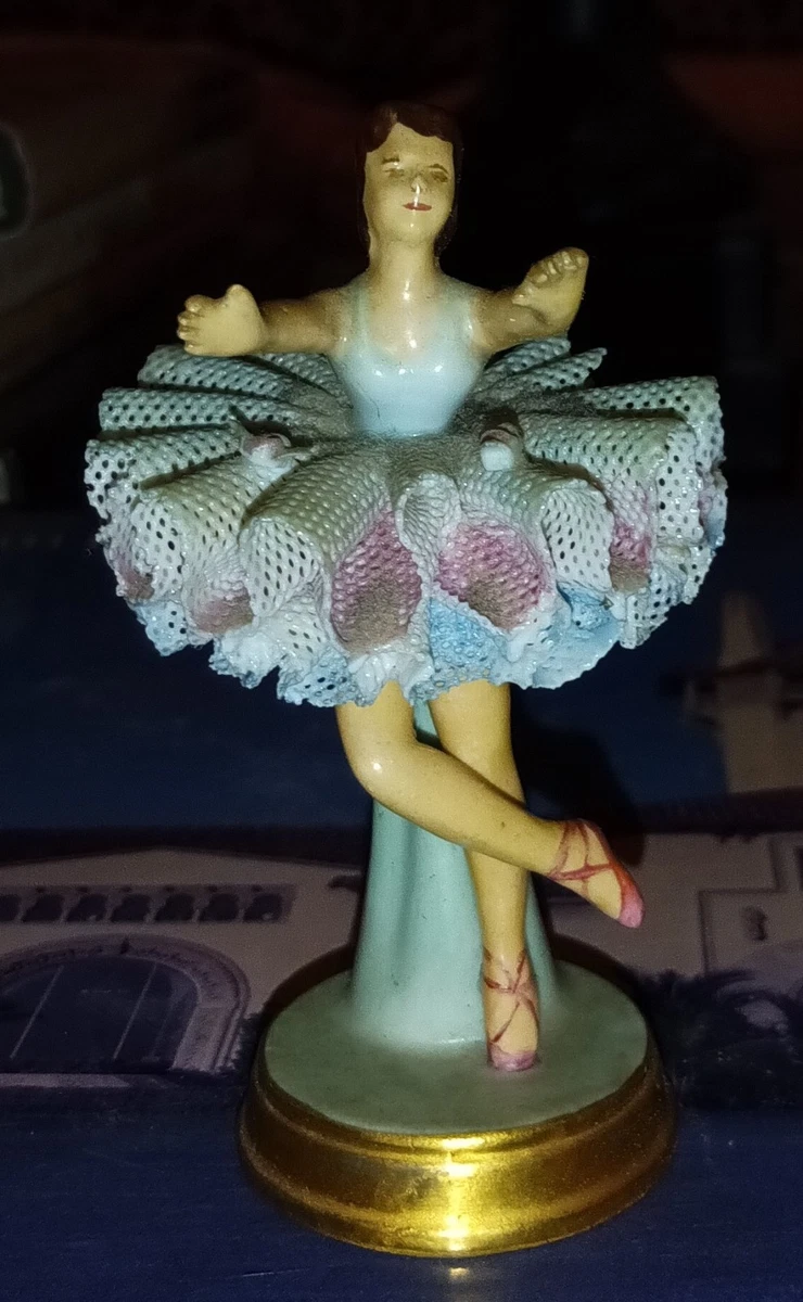 Porcelain Ballerina Figurine Indiana Antique Ceramic & Porcelain