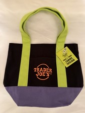 TRADER JOE'S HALLOWEEN 1 MULTI-COLOR MINI TOTE NWT  FREE GIFT FAST SHIPPING  