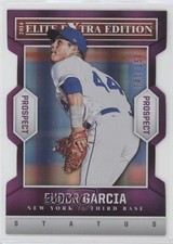 2014 Elite Extra Edition Prospects Status Purple Die-Cut /150 Eudor Garcia 0lm
