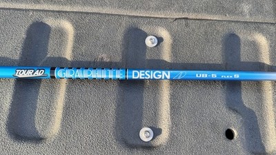 Graphite Design TOUR AD UB-5 Stiff Flex Graphite Golf Shaft Blue