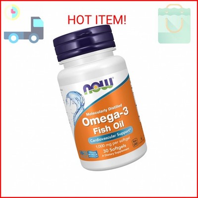 Omega-3 Supplements, High EPA/DHA, Molecularly Distilled for Cardiovascular H..