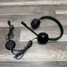 Jabra USB  3.5mm Stereo Headset Connection Evolve 30 II MS Black ENC060