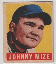 1948-49 Leaf - Johnny Mize #46