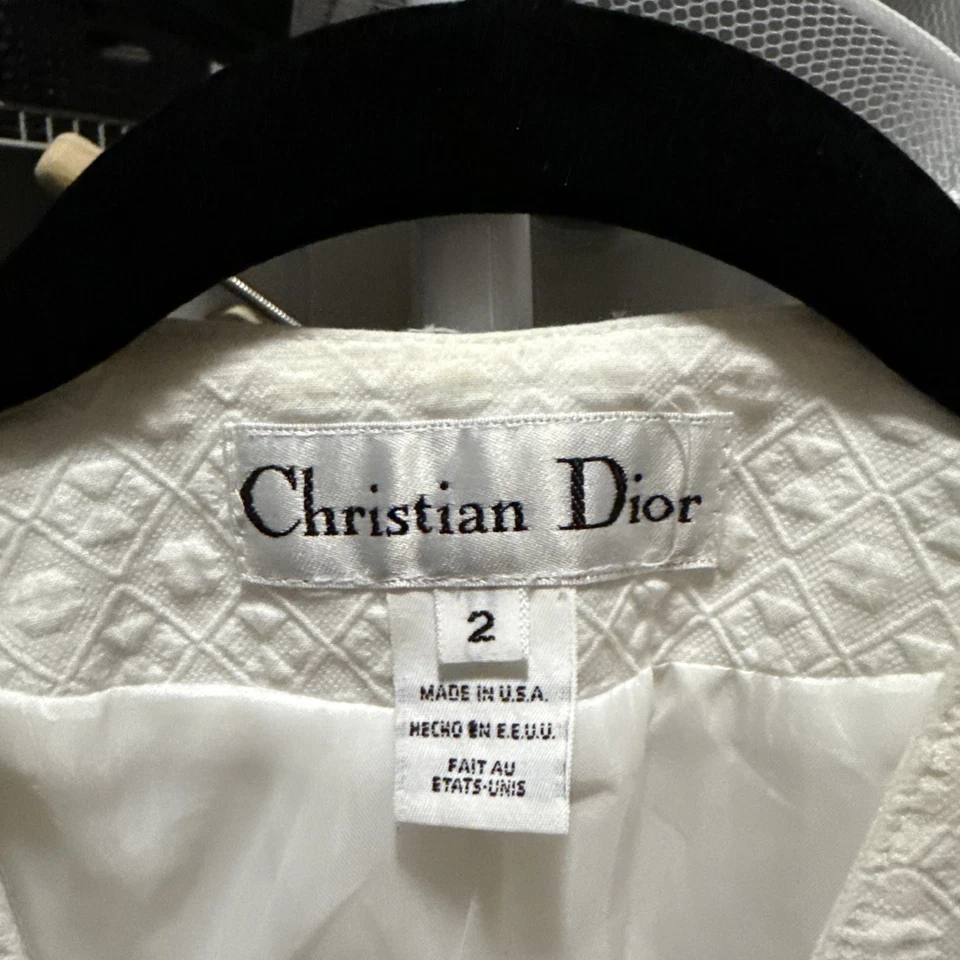 Винтажный женский блейзер Christian Dior - Изображение 2 из 4